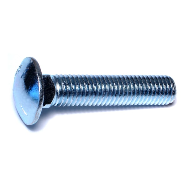 Midwest Fastener Carriage Bolt, Square Neck, 11 (Coarse), 3 in L, Steel, Zinc Plated, 25 PK 07526 - main